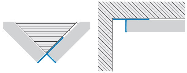 Plinta aluminiu retrasa neagra tip shadow-gap PS130 A54
