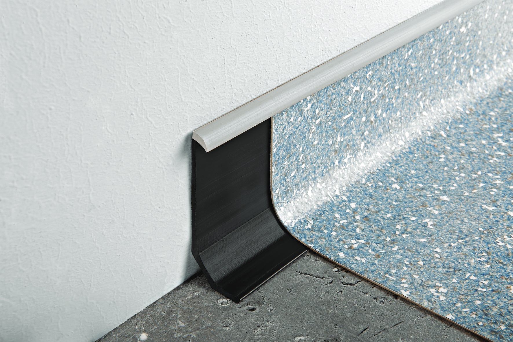 Plinta flexibila semirotunda suport covor pvc – Skirting Covecap