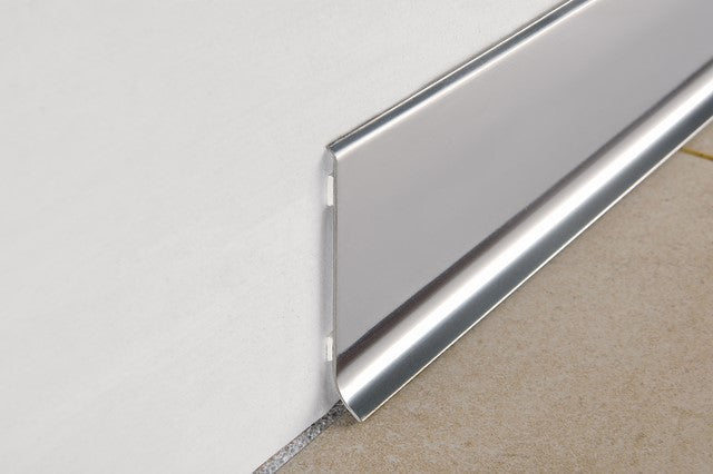 Plinta inox lucios cu inaltimea 8cm-Skirting 80 BTAC-1