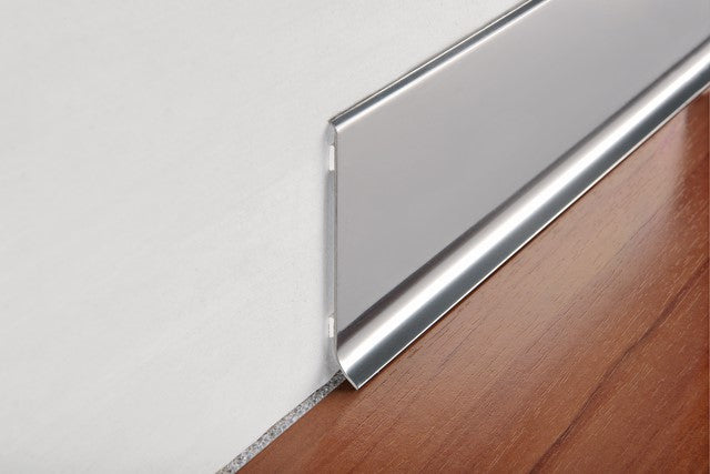 Plinta inox lucios inaltime mare 10cm Skirting BTAC 100